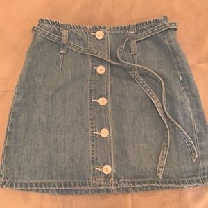 PacSun Denim Mini Skirt